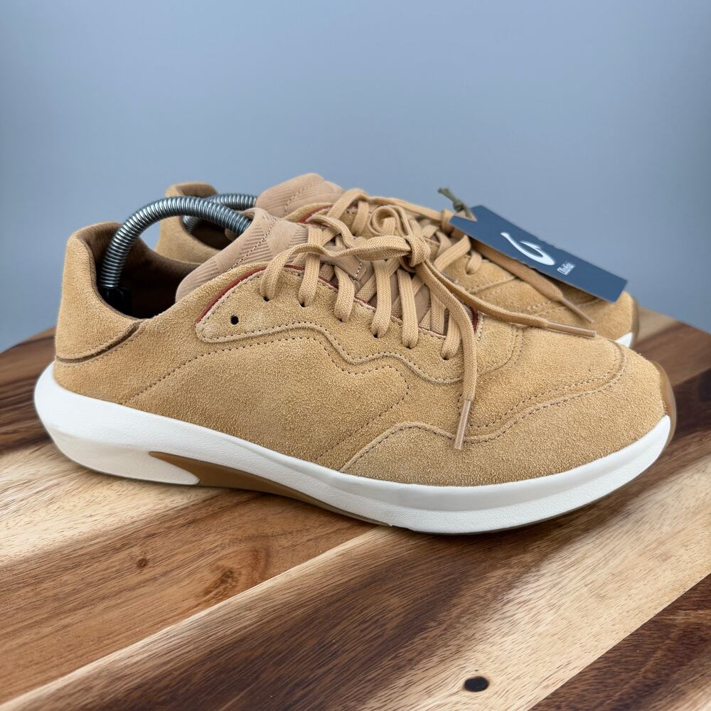 OluKai Sneakers Koheo Golden Sand Size Men's Size 9.5 Shoes MSRP ($160) NWT